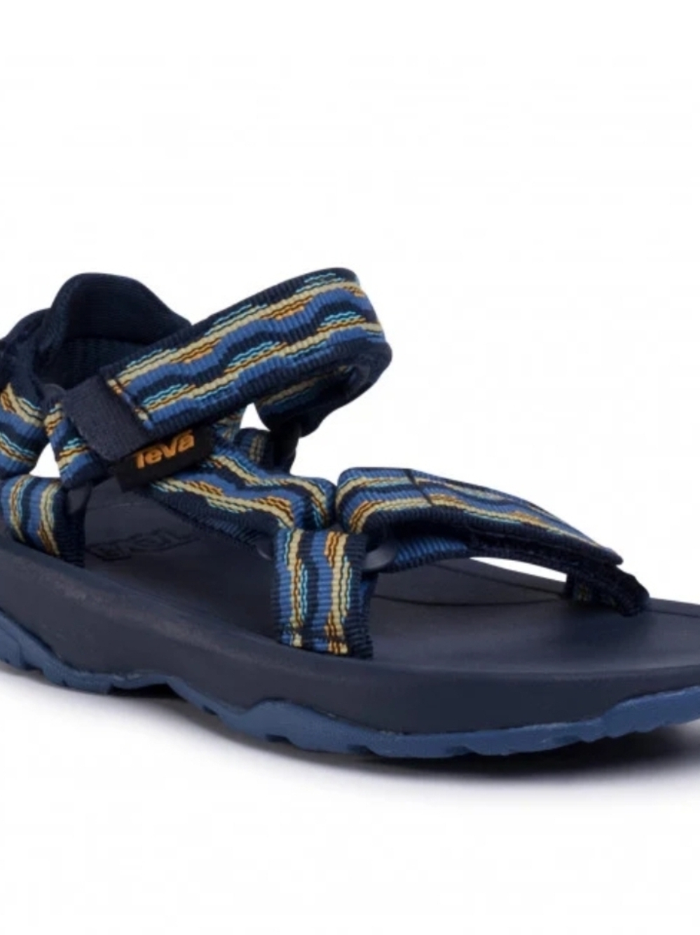 NEW Teva Kids Navy Blue Striped Sport Sandal